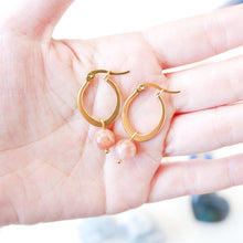 Star and Oval Earrings