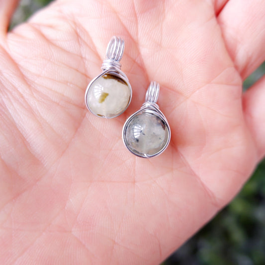 Dew Necklace - Prehnite