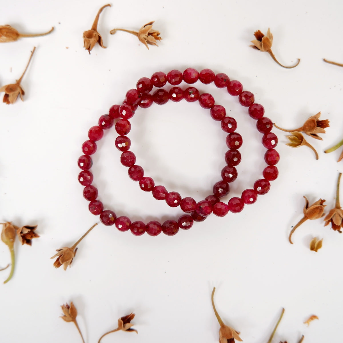 Ruby Crystal Bracelet - High Grade