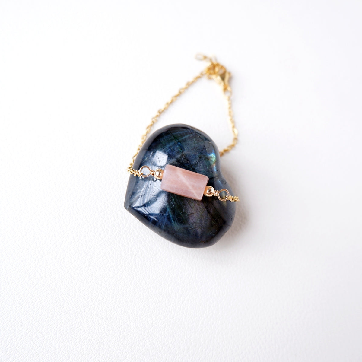 Diana Tube Bracelet - Sunstone