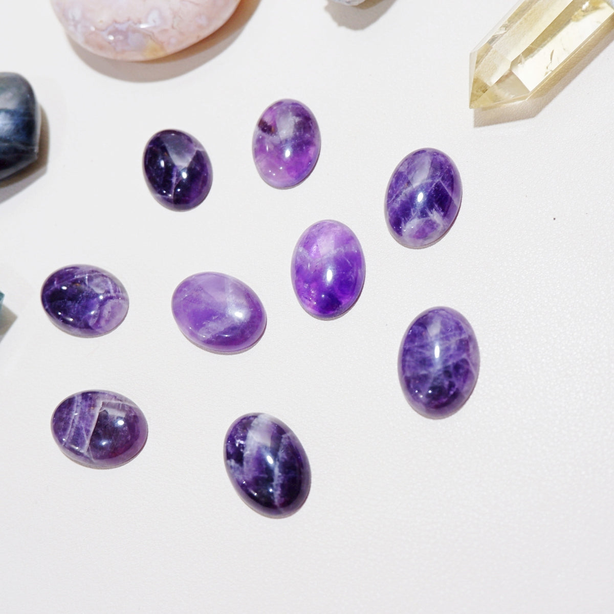 Amethyst Cabochon Crystal