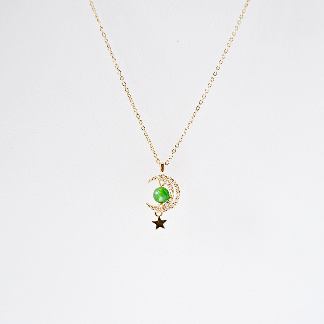 Twinkle Moon Necklace