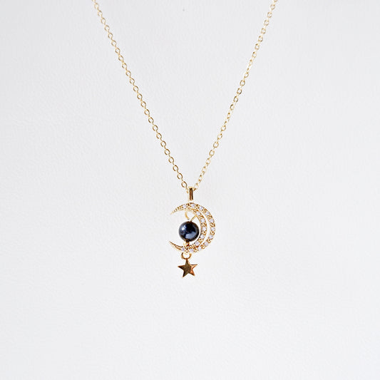 Twinkle Moon Necklace