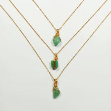 Free-form Green Aventurine Necklace