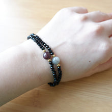 Dainty One Bead Crystal Bracelet