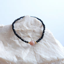 Dainty One Bead Crystal Bracelet