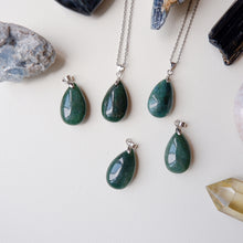Pendant Series - Green Aventurine Teardrop
