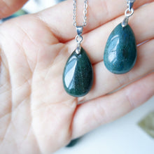 Pendant Series - Green Aventurine Teardrop