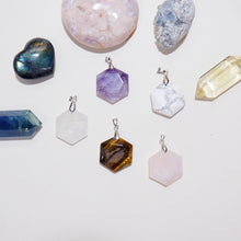 Star of David Crystal Pendant