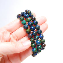Azurite Malachite Crystal Bracelet