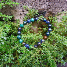 Azurite Malachite Crystal Bracelet