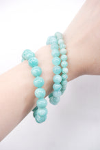 Blue Amazonite Crystal Bracelet