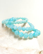Blue Amazonite Crystal Bracelet