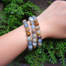 Argentinian Blue Calcite Crystal Bracelet