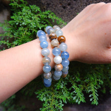 Argentinian Blue Calcite Crystal Bracelet