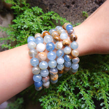 Argentinian Blue Calcite Crystal Bracelet