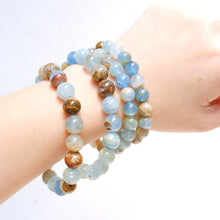 Argentinian Blue Calcite Crystal Bracelet
