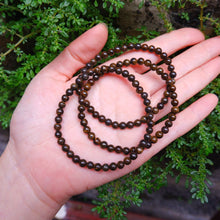 Bronzite 4mm Crystal Bracelet