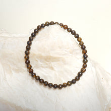 Bronzite 4mm Crystal Bracelet