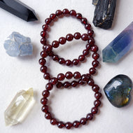 Red Garnet Bracelet - High Quality