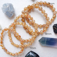 Golden Rutilated Quartz Bracelet