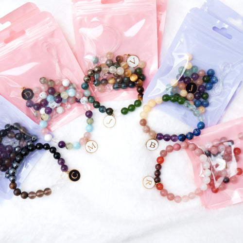 Made by KCA DIY Crystal Bracelet Kit (5 Themes) | Love, Abundance, Protection, Focus, Peace