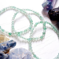 Green Aventurine Crystal Bracelet 4mm
