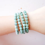 Emerald Crystal Bracelet - Smooth