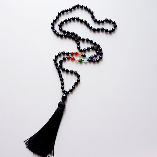 Seven Chakra Mala Necklace