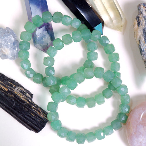 Chunky Green Aventurine Bracelet