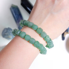 Chunky Green Aventurine Bracelet