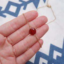 Diana Bracelet - Carnelian Oval