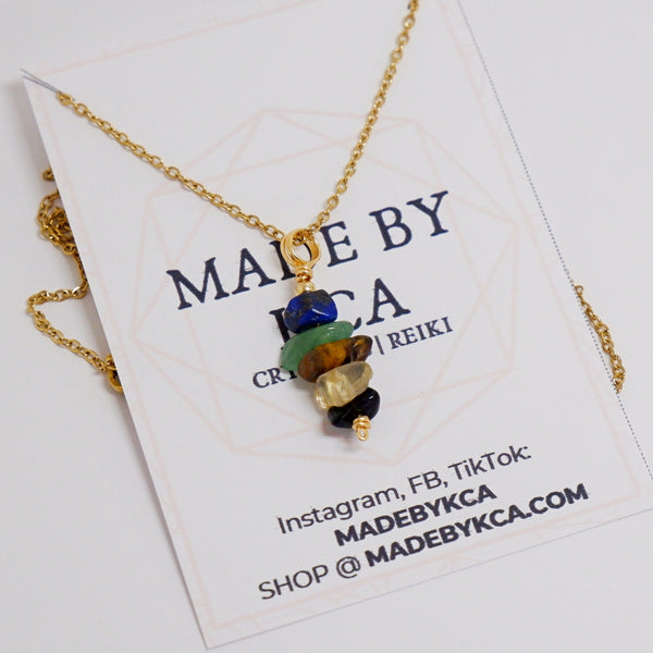 Vertical Gemstone bar - Customized