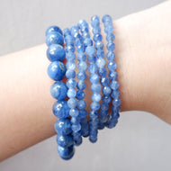 Light Blue Kyanite Crystal Bracelet — Clarity, Alignment & Communication | Made by KCA