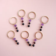 Round Bar Keychain - Customized Keychain