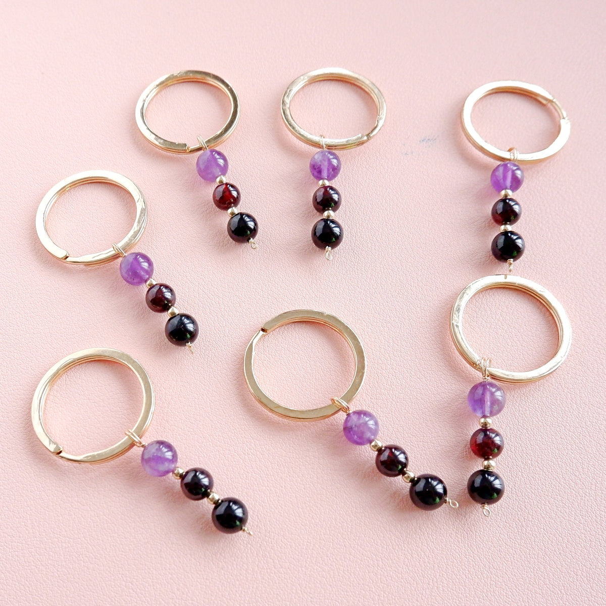 Round Bar Keychain - Customized Keychain