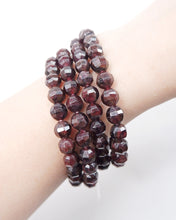 Garnet Discoball Bracelet