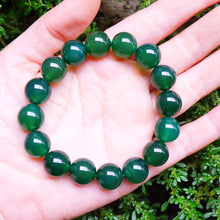 Green Agate Crystal Bracelet