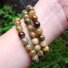 Green Garnet Crystal Bracelet