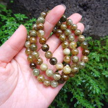 Green Garnet Crystal Bracelet