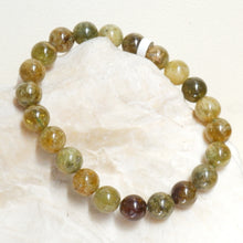 Green Garnet Crystal Bracelet