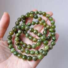 Peridot Crystal Bracelet - 8mm