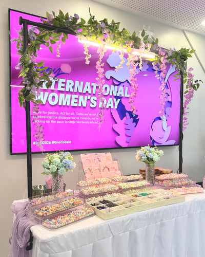 Bracelet Making Booth, Cart, Station for Corporate Events, Parties, Weddings