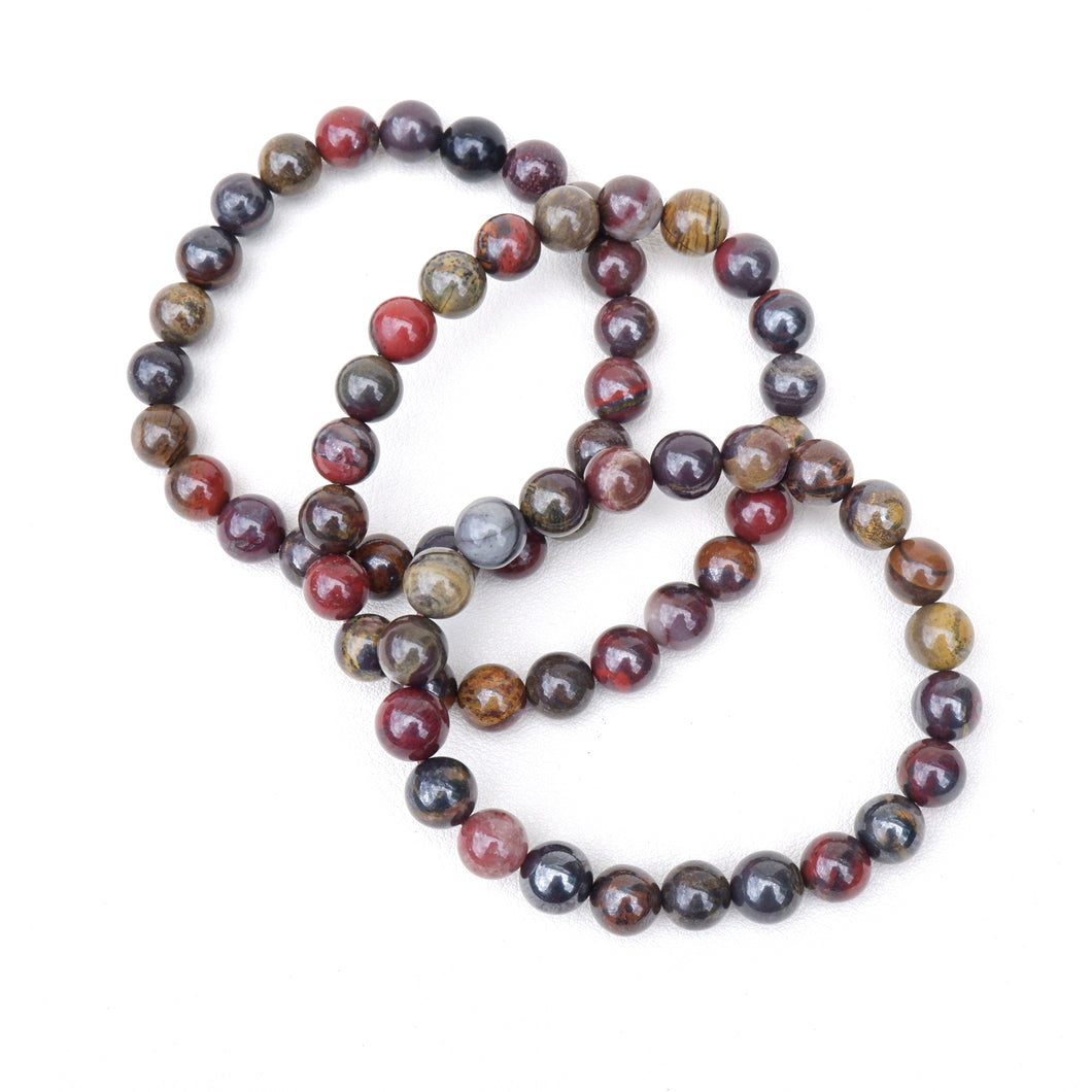 Tiger Iron Crystal Bracelet