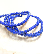 Lapis Lazuli Crystal Bracelet 4mm