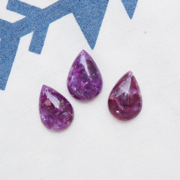 Lepidolite Teardrop Pendant