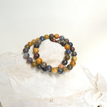 Petrified Wood Jasper Crystal Bracelet - 8mm