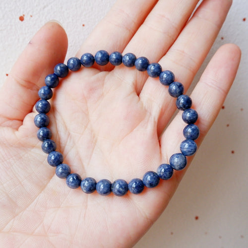 Sapphire Crystal Bracelet 6mm and 8mm