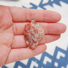 Sunstone Raw Pendant