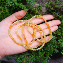 Yellow Opal Crystal Bracelet - 4mm